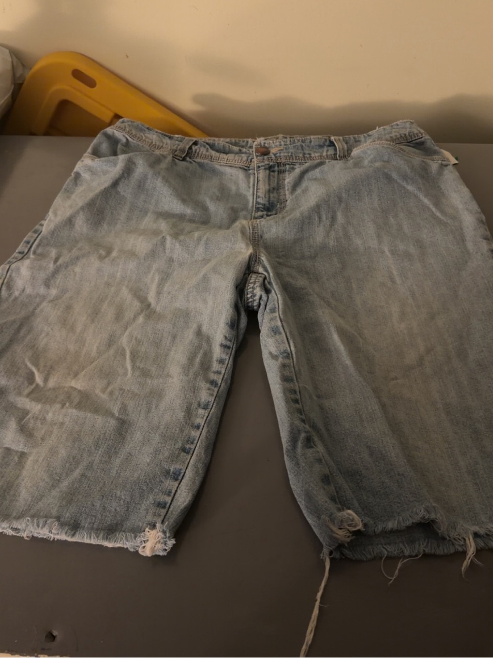 bill blass Light Blue Denim Shorts